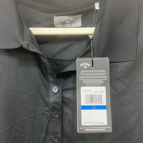 Women’s size 2X Callaway, golf top, sun protection fabric - Picture 2 of 5